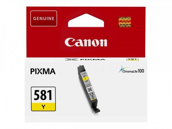 CANON® CLI-581Y sárga EREDETI TINTAPATRON, ~ 255 oldal ( 2105C001 )