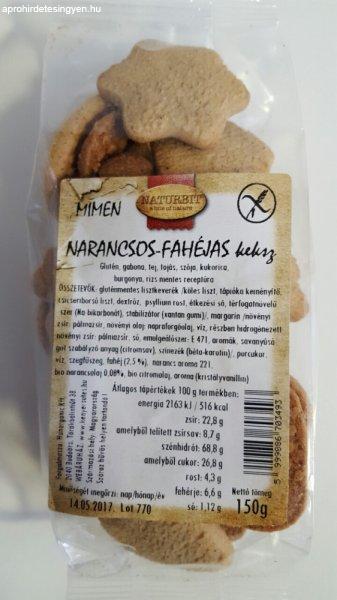 Mimen minden mentes keksz narancsos-fahéjas 160 g