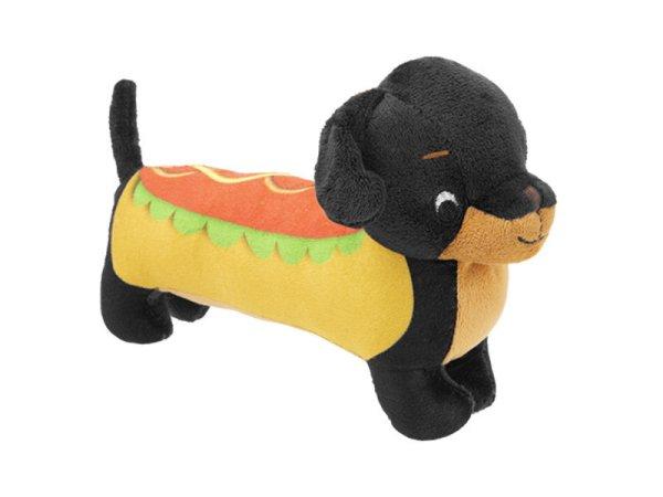 Plüss hot dog kutya 20cm 2 féle