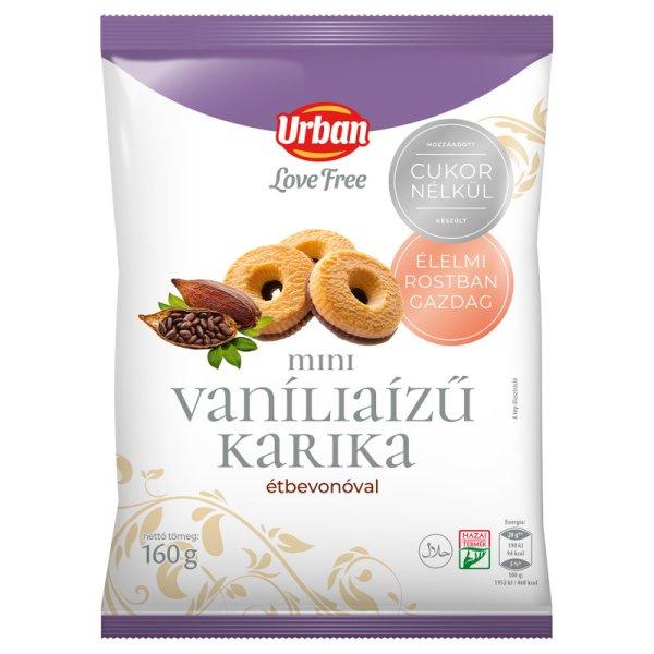 Urban Love Free vanília ízű karika hcn 160 g