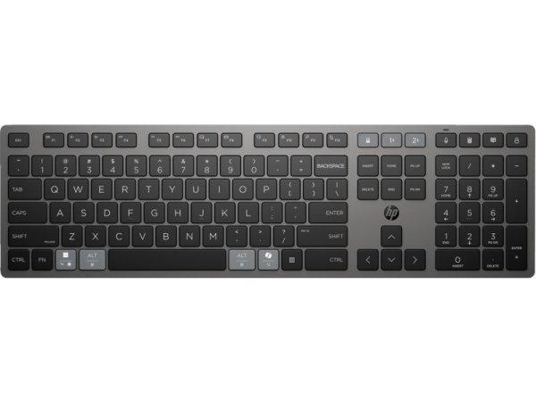 HP 725 Multi-Device Rechargeable Wireless Bluetooth Keyboard Black