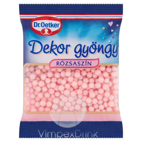 DR.OETKER DEKOR GYÖNGY RÓZSASZÍN 30G