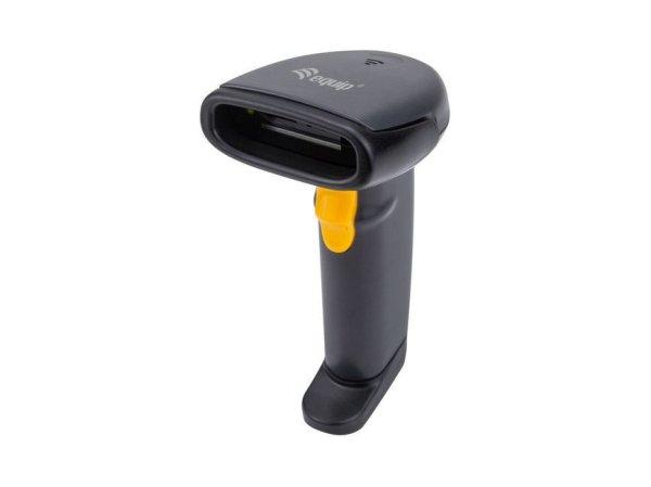 EQuip USB 1D Barcode Scanner with Stand Vonalkódolvasó Black