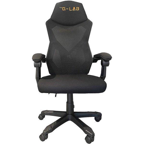 The G-Lab Gamer szék - KS RHODIUM A (fekete; állítható magasság; áll.
kartámasz)