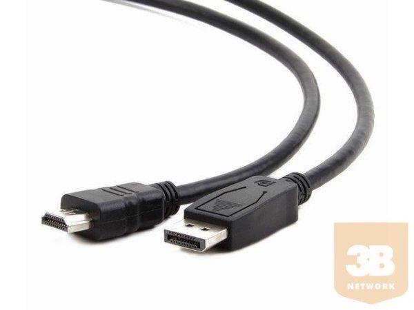 Gembird HDMI cable DISPLAYPORT (M) -> HDMI (M) 1m