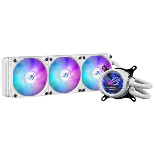 Fan ASUS ROG STRIX LC III 360 - ARGB LCD WHT - Vízhűtés