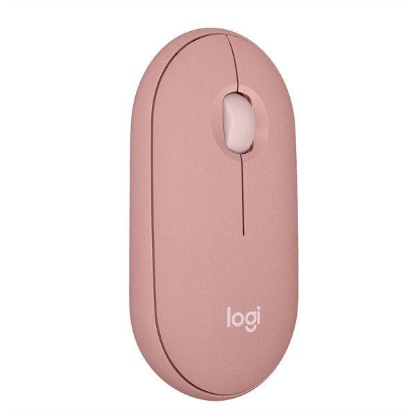 LOGITECH Egér - Pebble 2 M350s Vezeték Nélküli, Rózsaszín