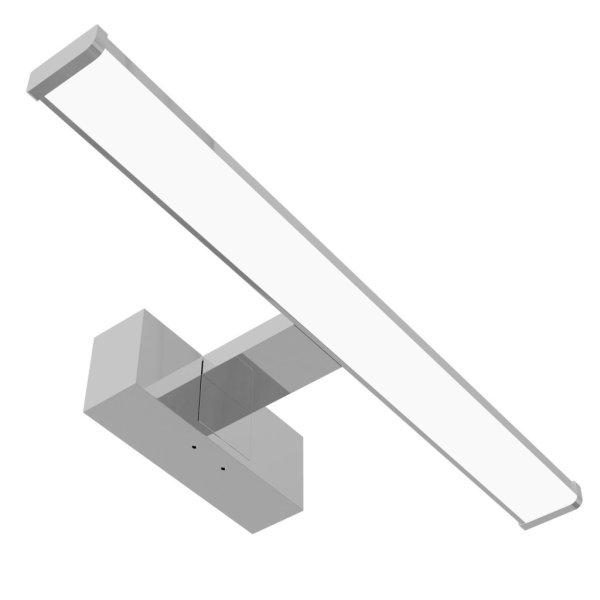 Avide LED Tükörvilágító Lámpa Szerelődobozzal Szögletes Króm Alu 400mm
4000K 8W IP44