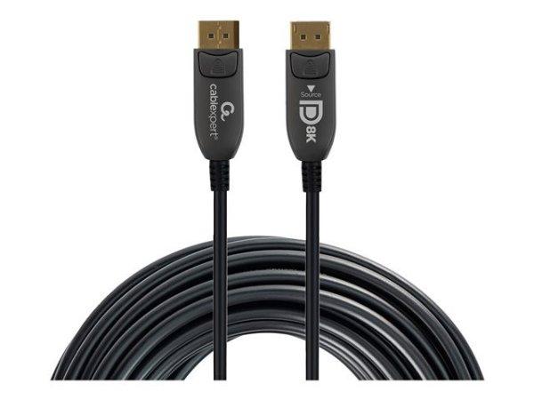 GEMBIRD Active Optical AOC 8K DisplayPort cable AOC Premium Series 5 m