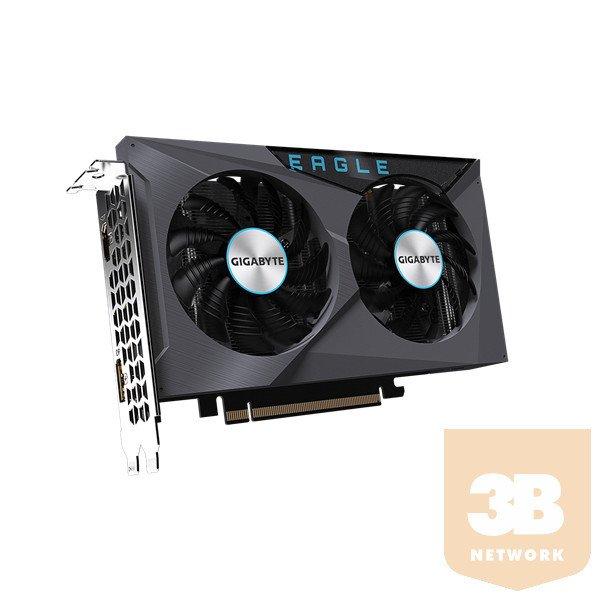 GIGABYTE Videokártya PCI-Ex16x AMD RX 6500XT 4GB DDR6 OC