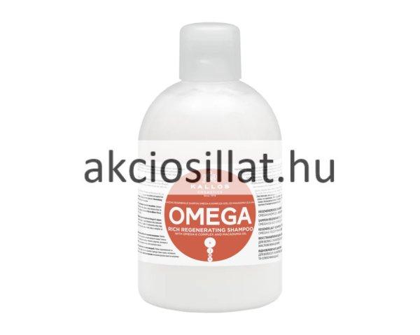 Kallos Kjmn Omega sampon Omega-6 komplex-szel és makadámia olajjal 1000ml