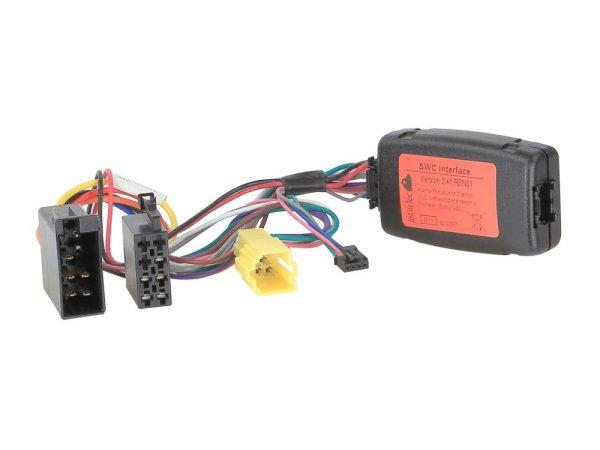 Nissan/Renault/Dacia/Opel kormánytávkapcsoló interface ISO/sárga Mini ISO,
OEM készülék kijelzővel 42k-1250-000