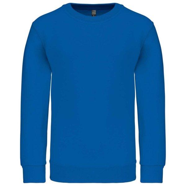 Gyermek környakas pulóver, Kariban KA475, Light Royal Blue-12/14