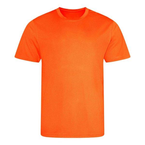 JC001 környakas sport férfi póló Just Cool, Electric Orange-XL