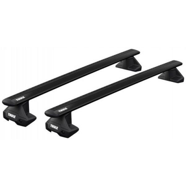 Tetőcsomagtartó MG 3 Hatchback 2024-től, Thule WingBar Black