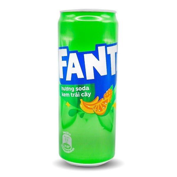 Fanta Cream Soda gyümölcsös üdítőital 320ml 