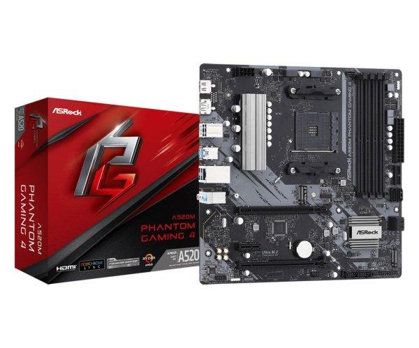 ASRock A520M PHANTOM GAMING 4