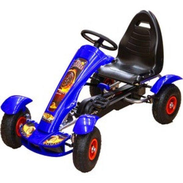 Pedálos gokart - 50 kg, kék