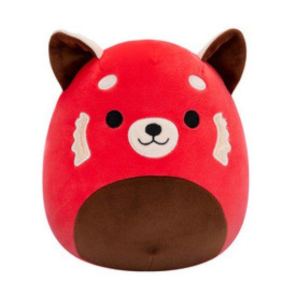 Squishmallows 20 cm - Cici a vöröspanda barna hassal