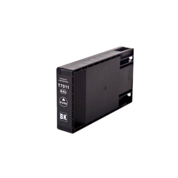 Premium Epson T7011 Black Utángyártott Tintapatron