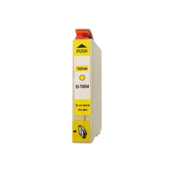 Premium Epson T0554 Yellow Utángyártott Tintapatron