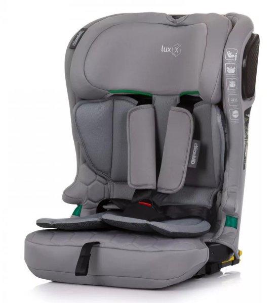 Chipolino Lux X autósülés Isofix 76-150cm - Granite