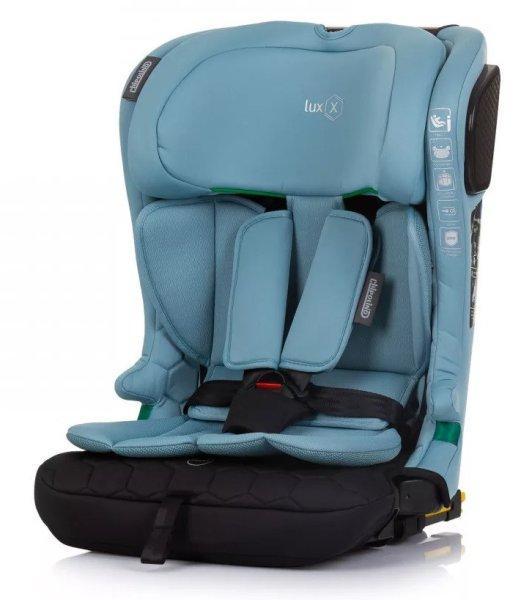 Chipolino Lux X autósülés Isofix 76-150cm - Pastel Blue/Green 