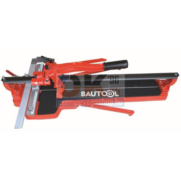 Bautool csempevágó 80cm nagy derékszög fix vonalzó tolós kar (bnl155800)