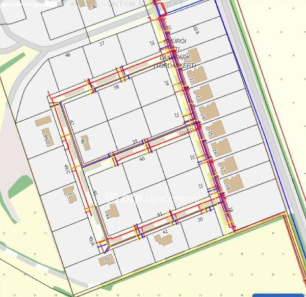 Eladó 815 nm-es Új építésű Építési telek Tordas Tordaskert 