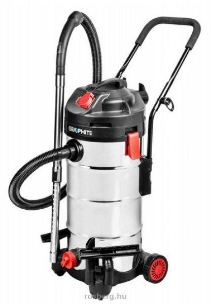 PORSZÍVÓ GRAPHITE 59G608 1500W, IINOX TARTÁLY 40L