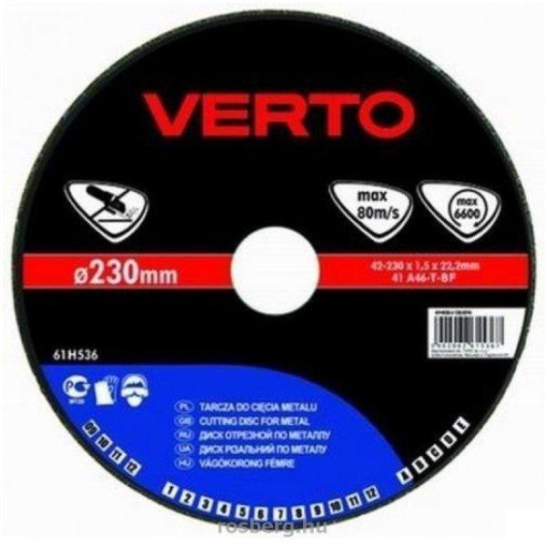 VERTO vágókorong fémre 230 x 2.0 x 22 mm T41 61H536 