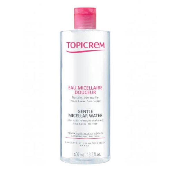 Topicrem Gyengéd tisztító micellás víz
érzékeny bőrre és a szemre (Gentle Micellar Water) 200 ml