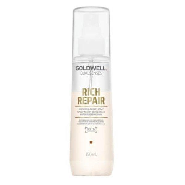 Goldwell Öblítést nem igénylő spray szérum
sérült és száraz hajra Dualsenses Rich Repair (Restoring
Serum Spray) 150 ml