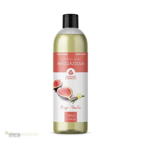 Diamond Cosmetics Füge-Vanília masszázsolaj - 250 ml