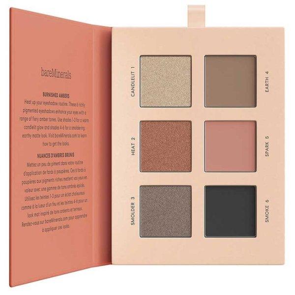 bareMinerals Szemhéjfesték paletta Burnished (Mineralist Eyeshadow
Palette) 7,8 g