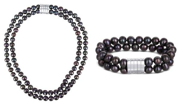 JwL Luxury Pearls Kedvezményes gyöngy ékszer szett JL0599 és
JL0657 (karkötő, nyaklánc)