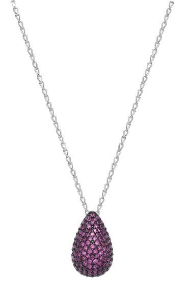 Brosway Ezüst nyaklánc Tear Drop Passion Ruby Fancy FPR120