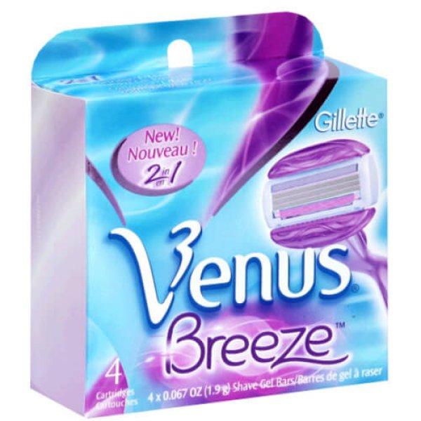 Gillette Tartalék fejek Venus Breeze 4 db