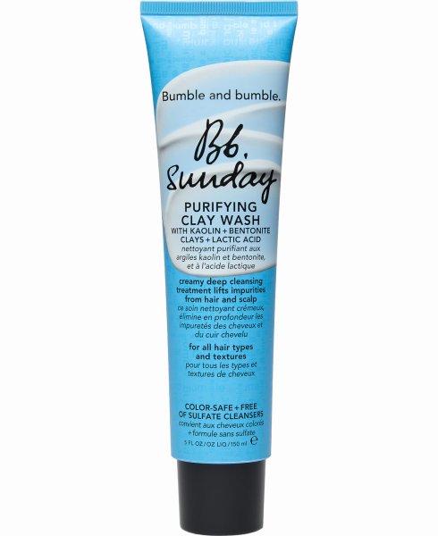 Bumble and bumble Tisztító sampon és maszk 2v1 Sunday (Purifying
Clay Wash) 150 ml