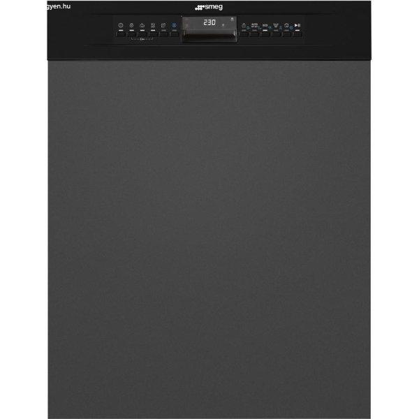 Smeg PL364CN beépíthető mosogatógép fekete kezelőpaneles 60cm