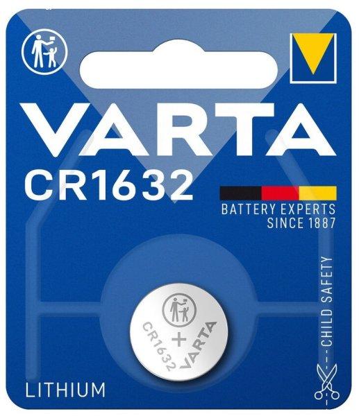 VARTA litium gombelem CR1632 1 db/csomag