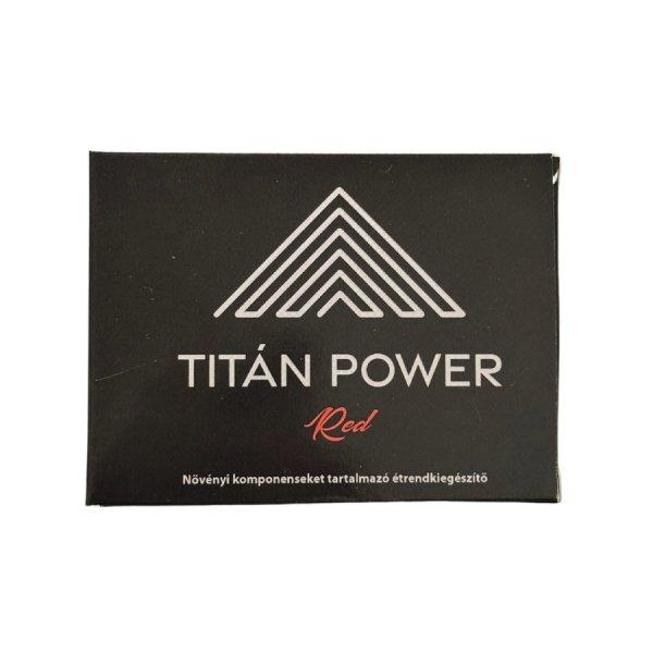 TITÁN POWER RED POTENCIANÖVELŐ KAPSZULA FÉRFIAKNAK 3DB