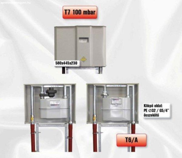 PEROGAZ T7 100 mbar előkerti szabályozó- és mérőállomás (PEO-036)