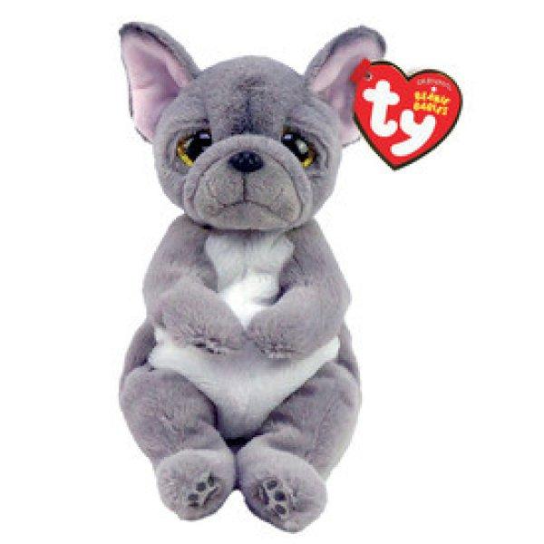 Beanie Babies plüss figura WILFRED, 15 cm - szürke kutya (3)