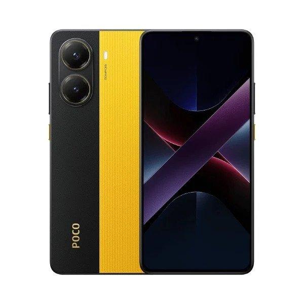 POCO X7 Pro 8GB+256GB okostelefon, Yellow