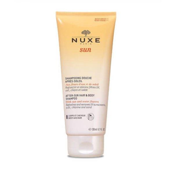 Nuxe Napozás utáni sampon hajra és bőrre Sun (After-Sun
Hair & Body Shampoo) 200 ml