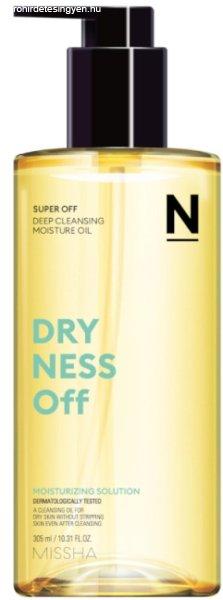 Missha Tisztító olaj száraz bőrre Super Off Dryness Off
(Deep Cleansing Moisture Oil) 305 ml