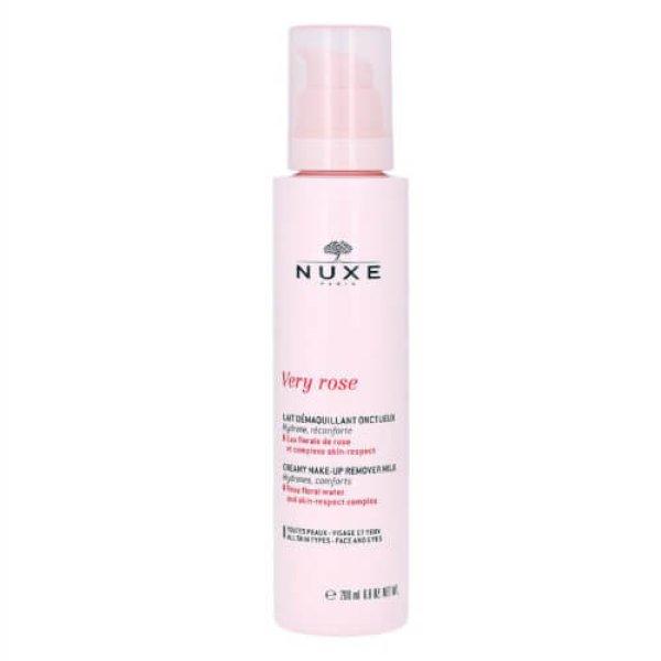 Nuxe Gyengéd sminklemosó Very Rose (Make-Up Remover Milk) 200 ml