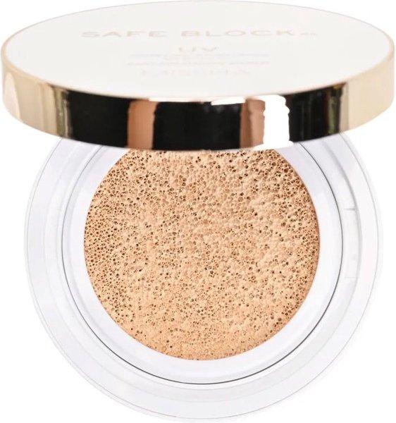 Missha Tonizáló fényvédő SPF50+ Safe Block Rx (Cover
Tone Up Sun Cushion) 14 g