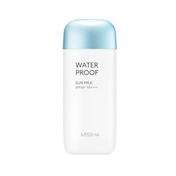 Missha Fényvédő vízálló arckrém SPF 50 Sun
(All Around Safe Block Waterproof Sun Milk) 70 ml